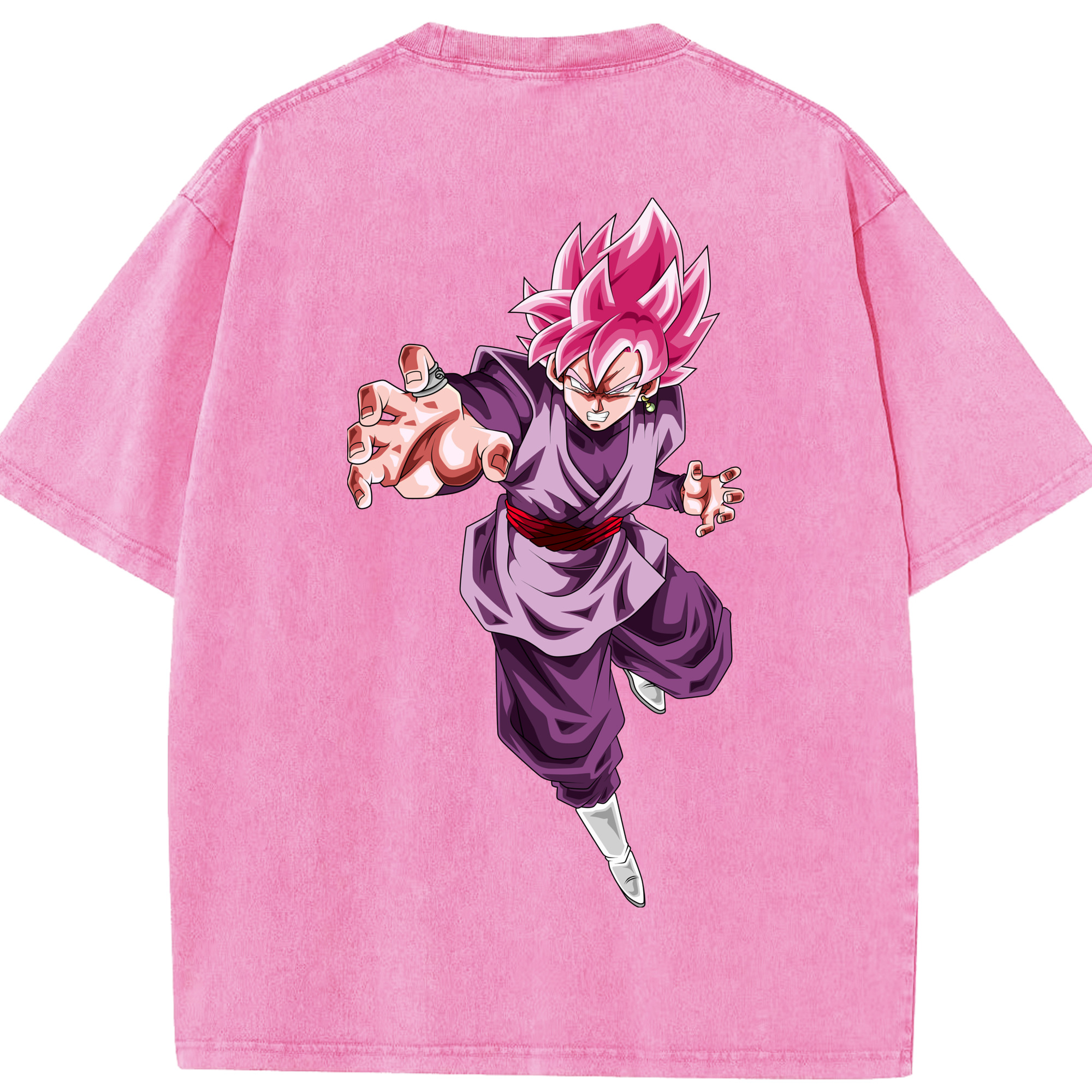 （画像用） ドラゴンボール ベジット DRAGON BALL Vegetto 綿100% ヴィンテージ風 半袖Tシャツ（背面プリント）